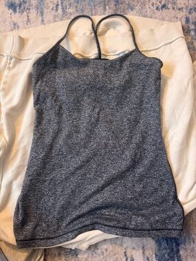 Women’s Grey Heather power y yoga Top